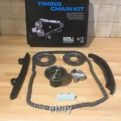 BERLT Timing Chain Kit & Gears 2.2 TDCI Ford Transit Peug/cit 2.2 HDI 2006 On