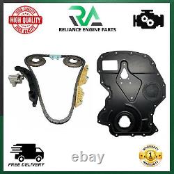 FORD JXFA D2FA TIMING CHAIN KIT WITH TIMING COVER 2.4TDCi DIESEL TRANSIT MK6 RWD