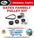 Gates Fan Belt Pulley Kit For Ford Transit Custom Box 2.2 Tdci 2012-on