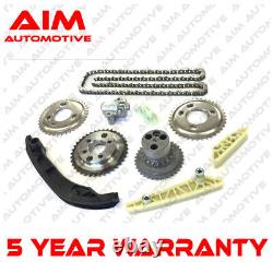 Timing Chain Kit + Gears Aim Fits Ford Transit 2.4 D dCi TD 2.5 + Other Models
