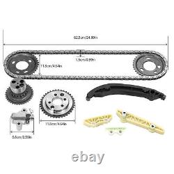Timing Chain Kit Gears Guides Tensioner For Ford Transit 2.2 Defender 2.2 2.4 Uk